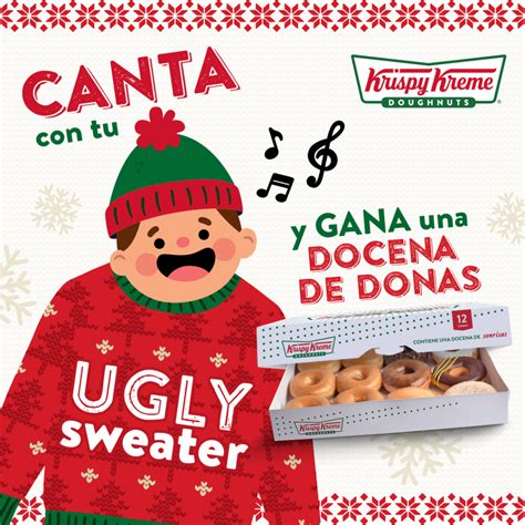 FESTEJA CON KRISPY KREME EL DÍA INTERNACIONAL DEL UGLY SWEATER