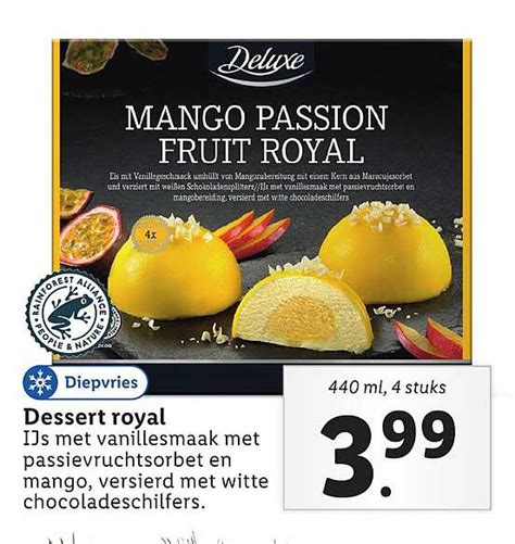 Deluxe Dessert Royal Aanbieding Bij Lidl 1foldersnl