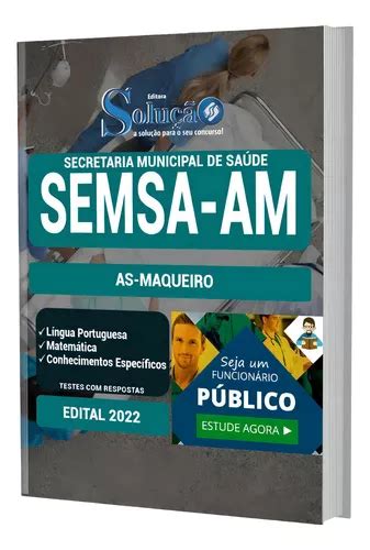 Apostila Concurso Semsa Am 2022 As Maqueiro De Professores