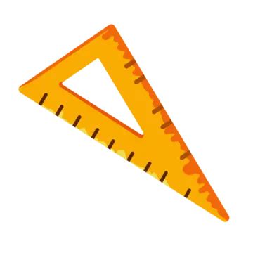 Yellow Triangle Ruler Vector Yellow Ruler Ruler Triangle Ruler Png