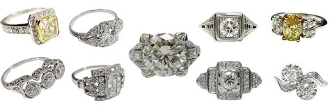 Modern, Antique, Art Deco, Estate & Vintage Engagement Rings