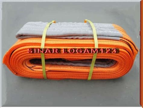 Promo Polyester Webbing Sling Ton X Meter Tali Angkat Barang