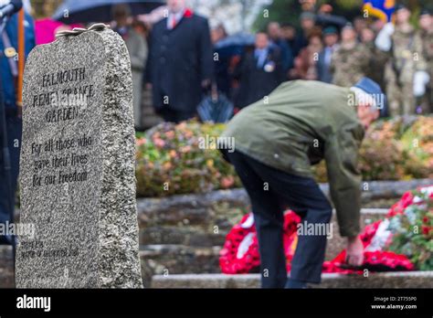 Falmouth Remembers The Fallen On Remembrance Day With A Parade Of