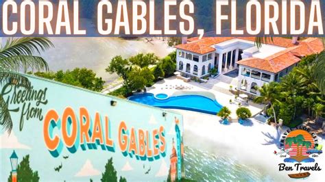 Coral Gables Florida Tour Downtown Coral Gables Miracle Mile Best