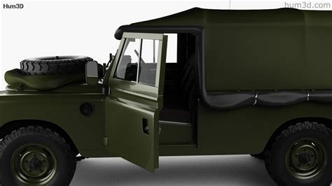 360 view of Land Rover Series III LWB Military FFR with HQ interior ...