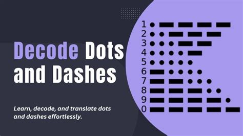 How To Decode Dots And Dashes Using Morse Code Translator