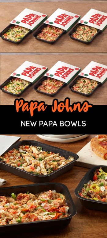 Papa Johns Released Papa Bowls That Have All The Pizza Toppings But No ...