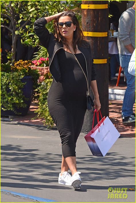 Eva Longoria Shows Off Her Baby Bump While Shopping in LA!: Photo ...