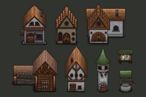 2d Rpg Summer Tileset Craftpixnet Rpg Pixel Art Tutorial Pixel Images