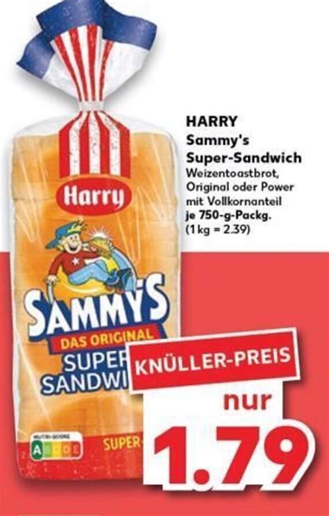 Harry Sammy S Super Sandwich Tilbud Hos Kaufland