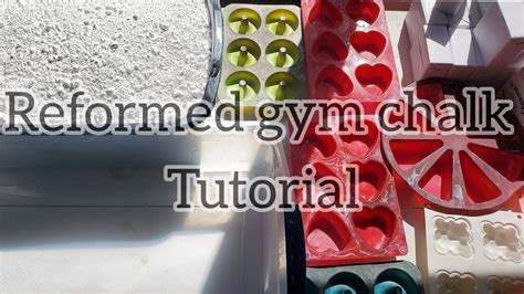 How To Make Plain Reformed Gym Chalk Youtube