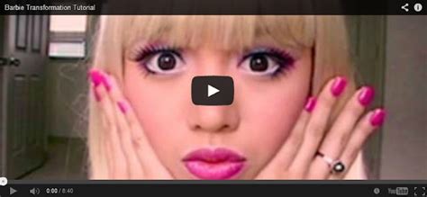 Barbie Transformation Tutorial Makeup Tutorial