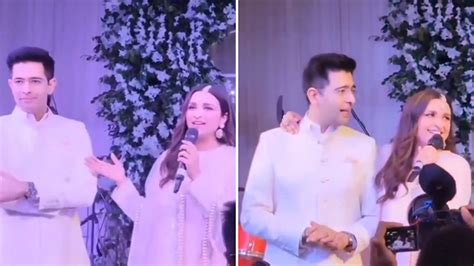 Chopra Vs Chadha Another Fun Video From Raghav Chadha And Parineeti