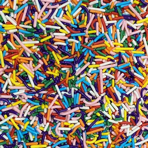 Jimmies Sprinkles 1 Lb Rainbow Mix Cake Connection