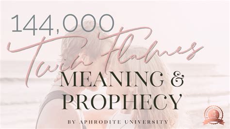 So, what exactly is the 144,000 twin flames meaning and prophecy? Let's ...