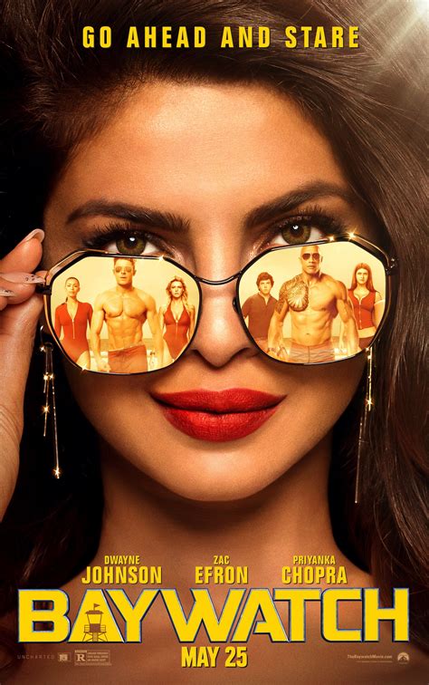 Baywatch Starring Dwayne Johnson Zac Efron And Priyanka Chopra In