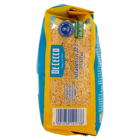 Pastina Di Semola Di Grano Duro Alfabeto G De Cecco Dambros