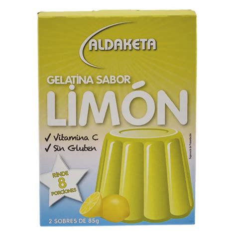 Gelatina Sabor Lim N Aldaketa X G Oz Supermarket Es Una