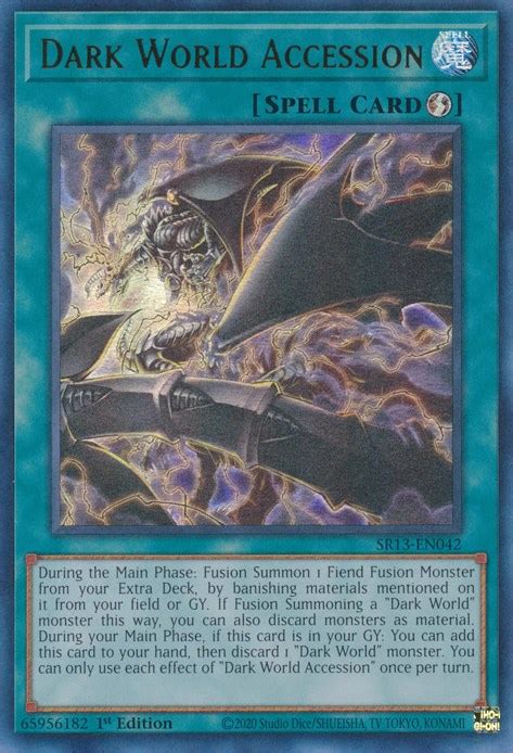 Ascesa Mondo Oscuro Structure Deck Dark World Yu Gi Oh CardTrader