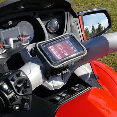 Ecaddy® Hydra Waterproof Motorcycle Gps And Phone Mount For Can Am Spyder