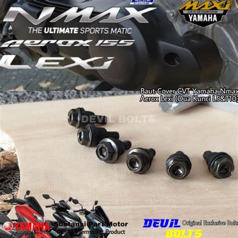 Jual Harga Murah Baut Cover CVT Yamaha Nmax Mode Dua Kunci Shopee