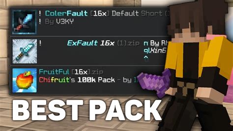 Top 3 BEST Bedwars TEXTURE PACKS 16x In 2023 YouTube