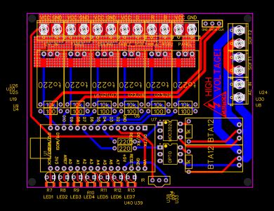 Galvanic Opto Isolation Wire Uart Rxtx And I C Interfaces Easyeda