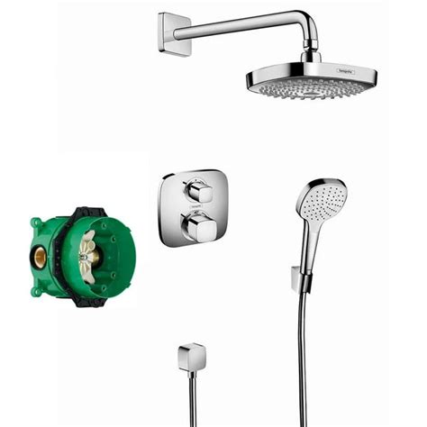 Hansgrohe Design Shower Set Croma Select E Ecostat