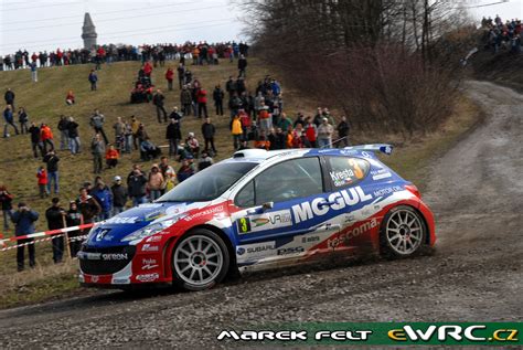 Kresta Roman Gross Petr Peugeot 207 S2000 Cetelem Valašská Rally 2009