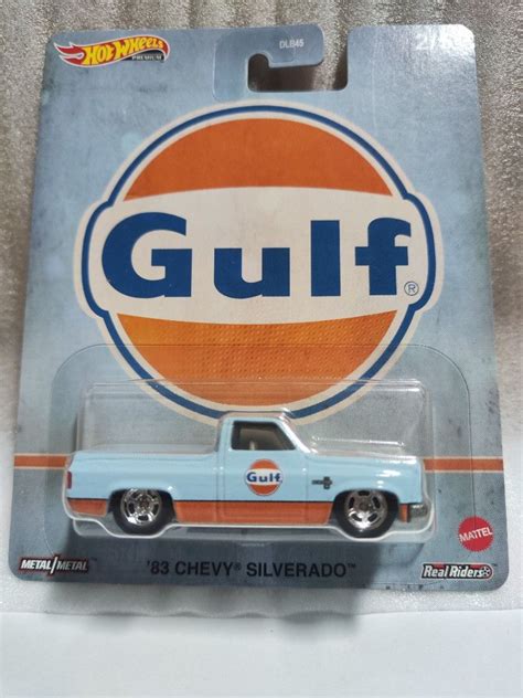 Hot Wheels Premium Gulf Chevy Silverado Hobbies Toys Toys Games On Carousell