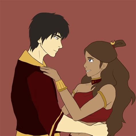 Prince Zuko And Katara Sharing Their Romantic Dance From Avatar The