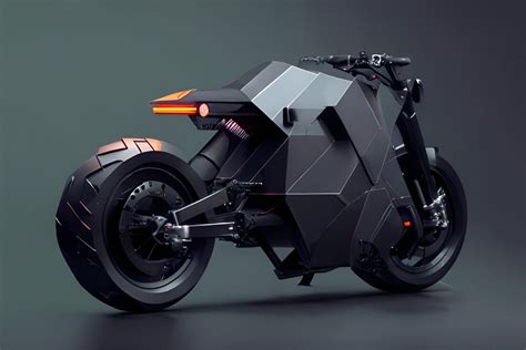 Tesla S Concept Electric Motorcycle Which Was Created By Artificial