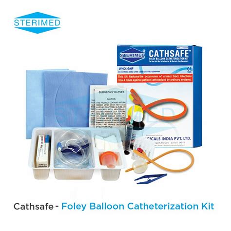 Cathsafe Manufacturers And Suppliers From India Sterimed Foley Catheter Manufacturer