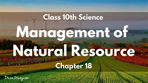 Management Of Natural Resources Class 10 Ncert And Cbse Part 1 YouTube