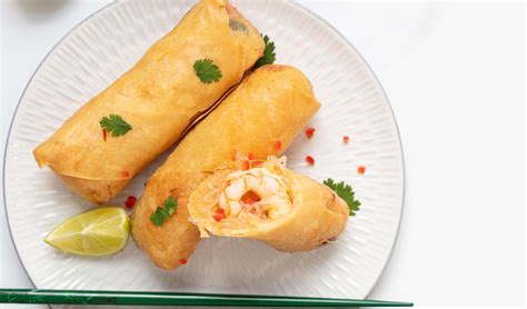 Prawn Spring Rolls Recipe EasyFood