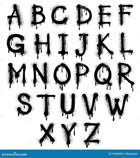 Graffiti Fonts Abc