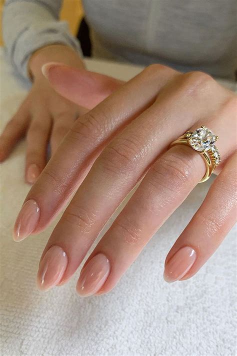 70 Wedding Nails For Brides Hailey Bailey Glazed Donut Nails