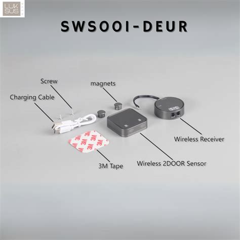 Draadloze Deursensor LED SWS001 DEUR