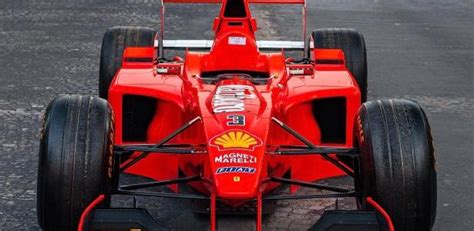 F1 Ferrari de Schumacher é leiloada por mais de R 32 milhões