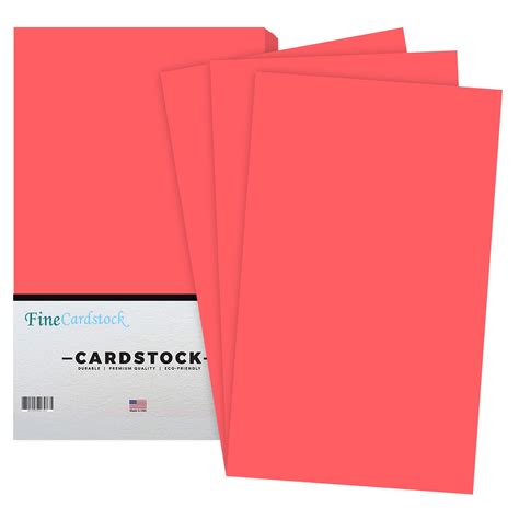 Premium Color Card Stock Paper | 50 Per Pack | Superior Thick 65-lb ...