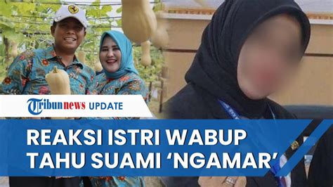 REAKSI Tak Terduga Istri Wabup Rohil Seusai Tahu Suami Ngamar Dengan