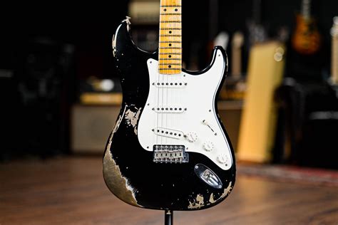 Fender Custom Shop 56 Stratocaster Heavy Relic In Black Guitar Gear Giveaway