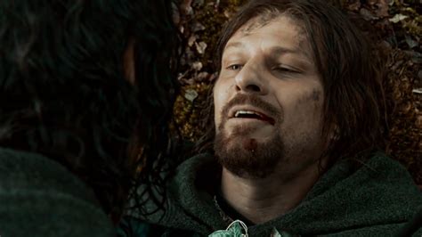 El Sacrificio De Boromir El Se Or De Los Anillos La Comunidad Del