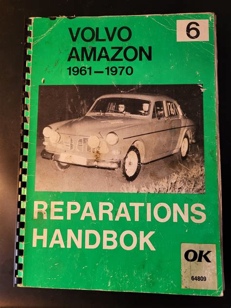 Se Produkter Som Liknar Volvo Amazon Reparationshandbok P Tradera