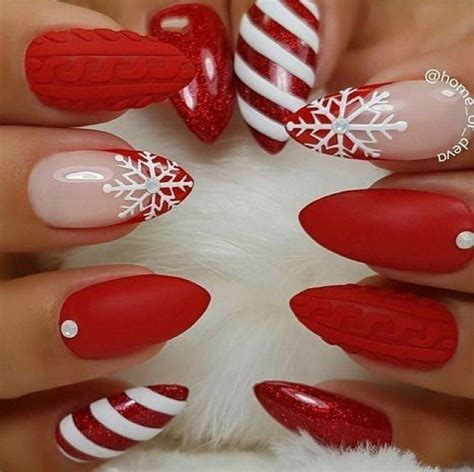 Outstanding Christmas Nail Designs To Celebrate This Year Stylish