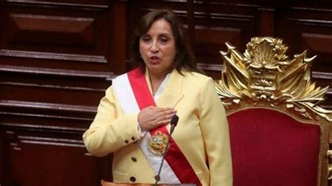 Nueva Presidenta De Per Llama A La Calma Y Uni N De Todas Las Fuerzas