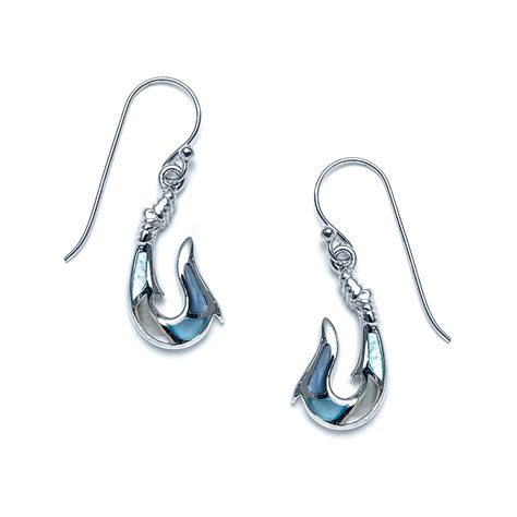 Capri Fish Hook Earrings in Sterling Silver - Landing Company