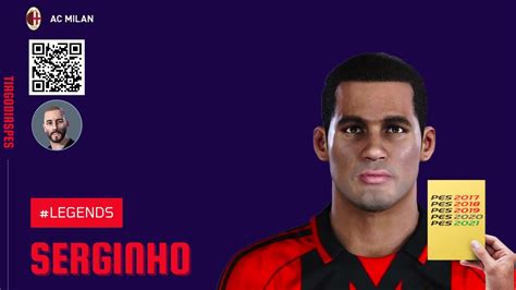 Serginho TiagoDiasPES AC Milan Flamengo Cruzeiro São Paulo Face