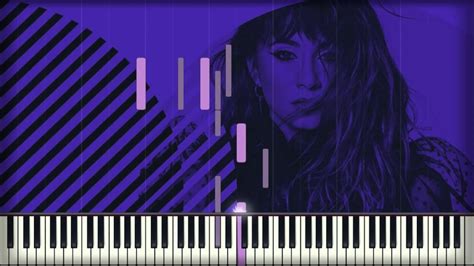 Aitana Con La Miel En Los Labios Piano Cover Instrumental Youtube