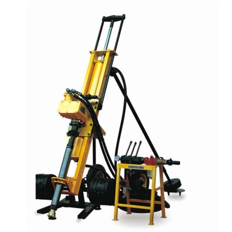 China Pneumatic DTH Hammer Air Rock Drilling Rig With Easy Operation